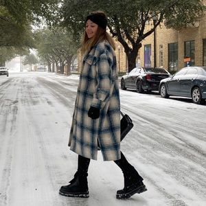 Long coat pull&bear
